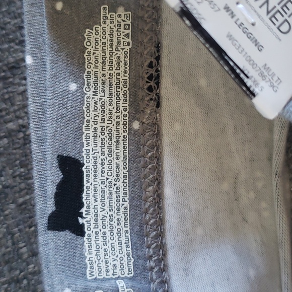 NWT Wonder Nation girls cat gray leggings size large - Picture 5 of 5